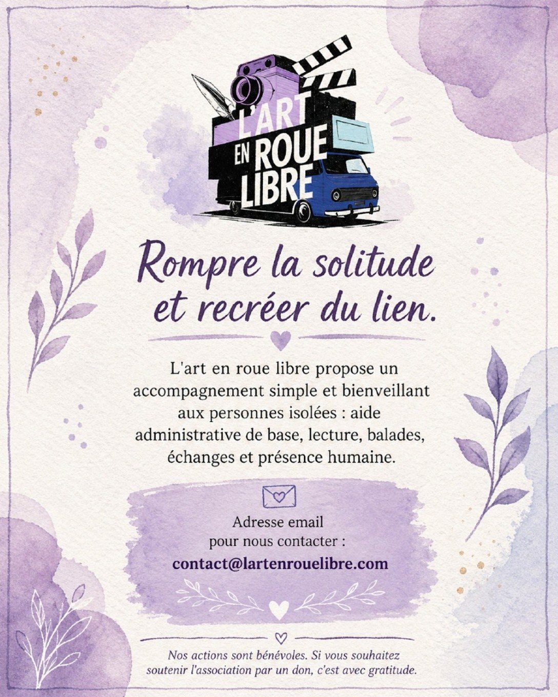 Flyer La Pause - accompagnement bienveillant